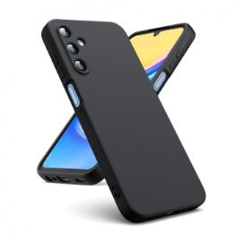Husa Samsung A15 Spate Silicon Soft Cu Protectie Camera, Negru