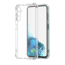 Husa Samsung S23 FE Silicon Transparent Cu Protectie Camera, Antisoc