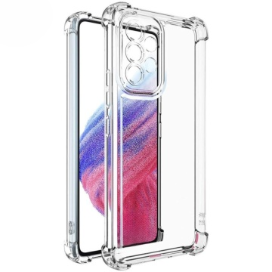Husa Samsung A53 Silicon Transparent Cu Protectie Camera Antisoc