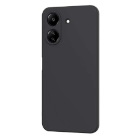 Husa Redmi 13C 4G Spate Silicon Soft Cu Protectie Camera, Negru