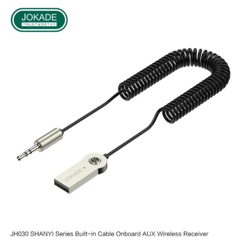 Adaptor Audio Wireless Jokade JH030 – Receptor și Cablu
