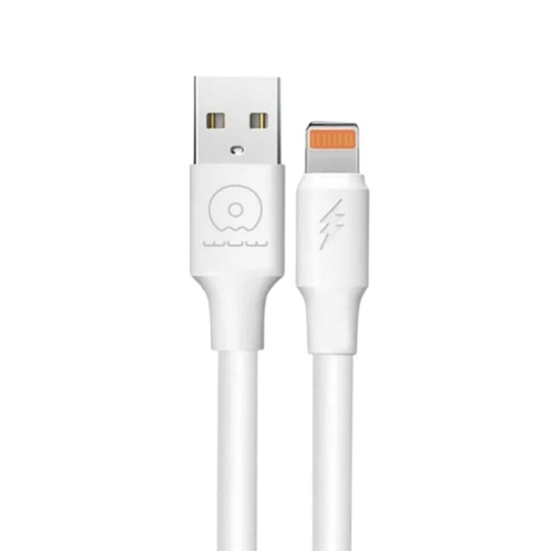 Cablu Lightning-Usb WUW X169, 1M, Alb
