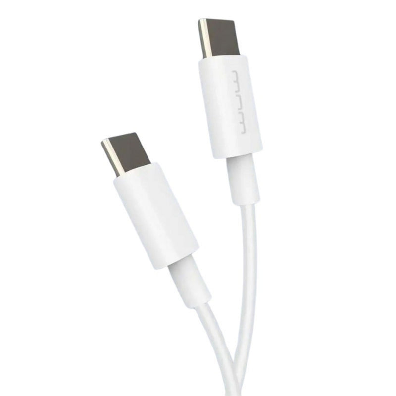 Cablu Type-c Type-c WOW X189, 2M, Alb