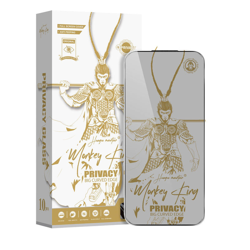 Folie Sticla iPhone 12 Pro Max Privacy Mankey King