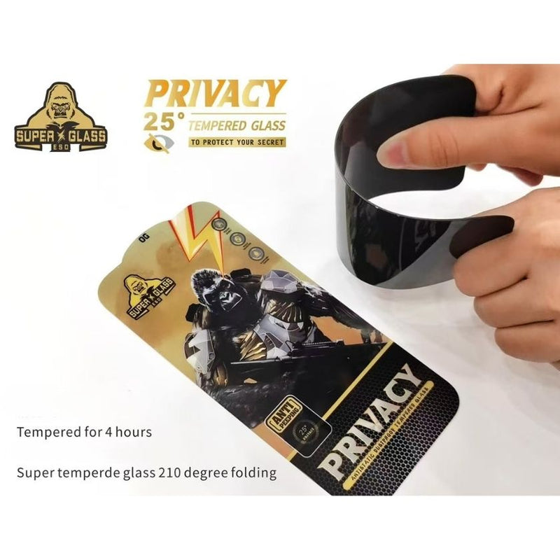 Folie Sticla  iPhone 15 Plus Privacy, Gorila