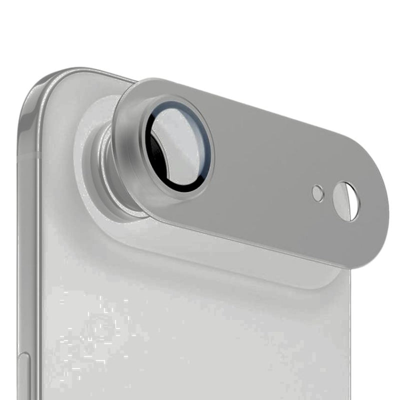 Folie iPhone 17 Air Protectie Camera Metalica,Gri