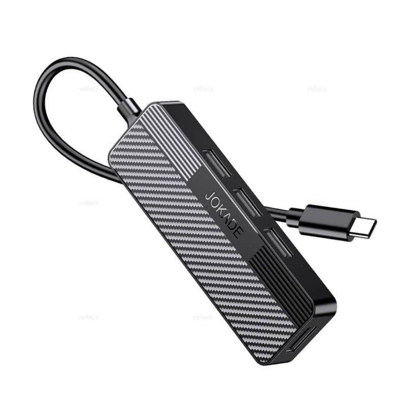 Hub Type-c Jokade JC009-M, Usb 2.0x4, 480Mb