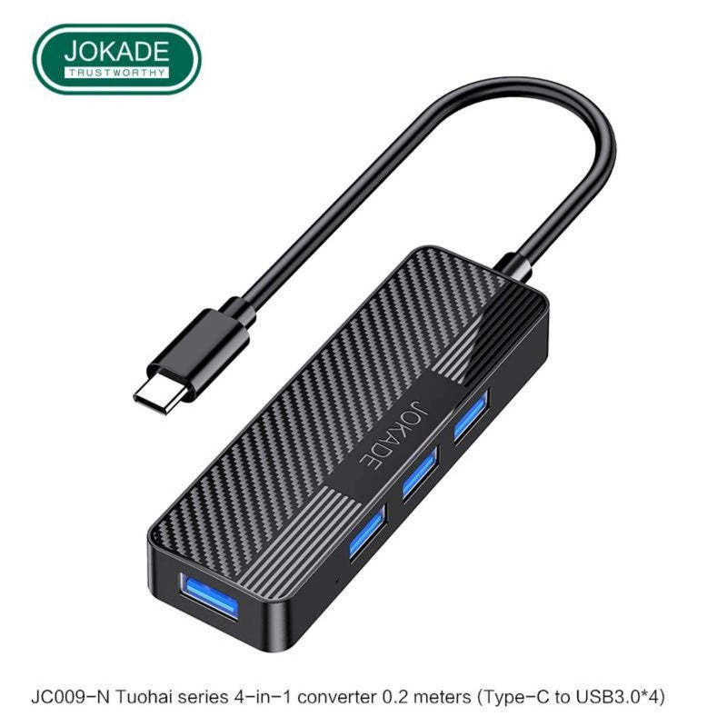 Hub Type-c Jokade JC009-N, Usb 3.0x4, 5GB