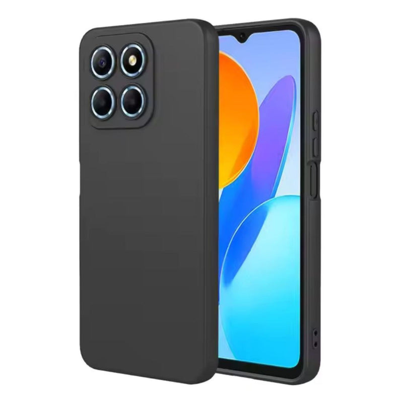 Husa Honor 200 Smart Spate Silicon Soft Cu Protectie Camera, Negru