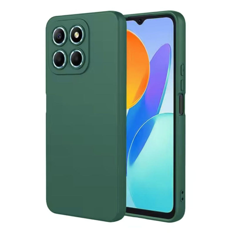 Husa Honor 200 Smart Spate Silicon Soft Cu Protectie Camera, Verde
