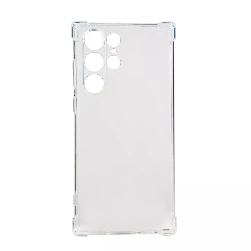 Husa Samsung S22 Ultra Transparenta Protectie Camera, Antisoc