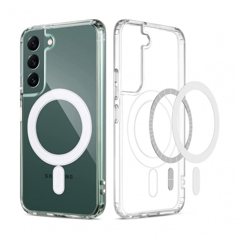 Husa Samsung S24 Transparenta Magsafe Antisoc