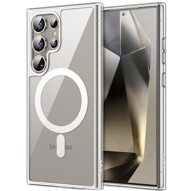 Husa Samsung S24 Ultra Transparenta Magsafe Antisoc