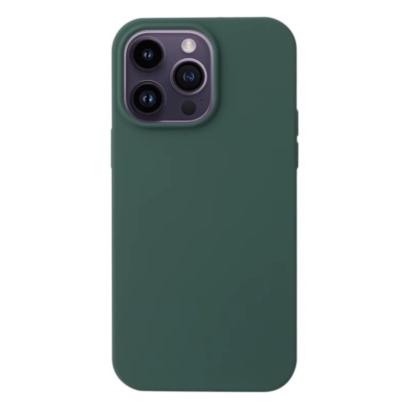 Husa iPhone 14 Pro Max Spate Silicon Soft, Verde
