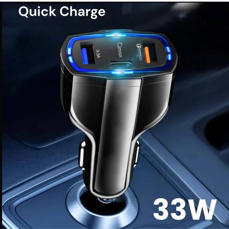 Incarcator Auto 33W Qmax