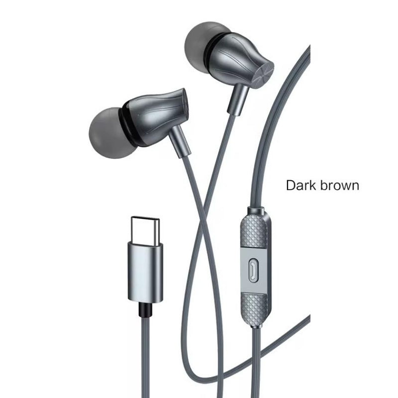 Casti audio cu microfon JOKADE JD065, Type C 1.2M