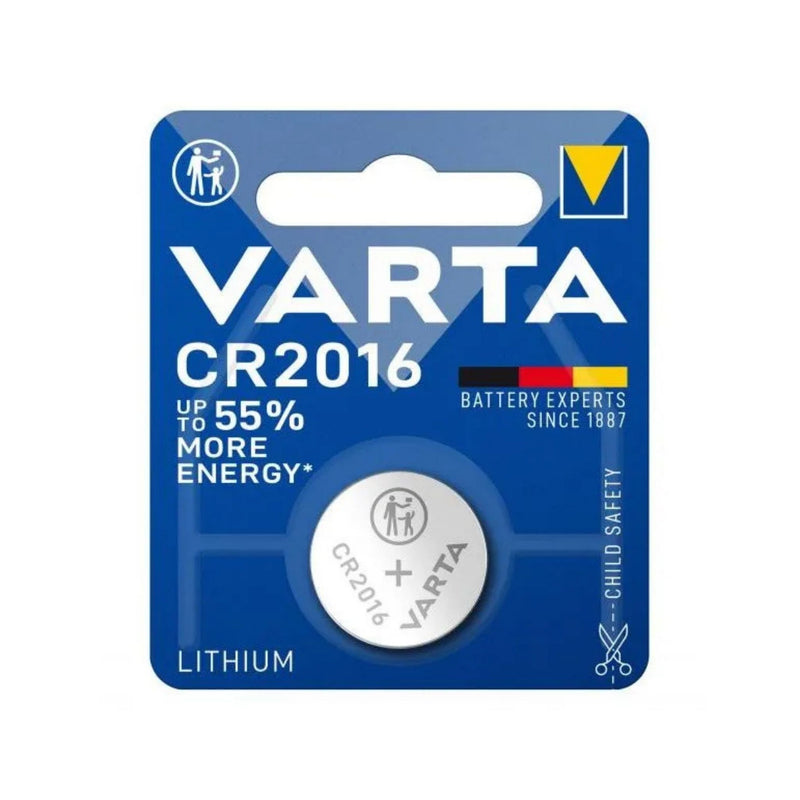 Varta Baterie Litiu CR2016 3V Diametru 20mm x h1, 6mm B1