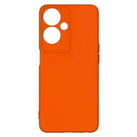 Husa Redmi 13C 5G Spate Silicon Soft Cu Protectie Camera, Portocaliu