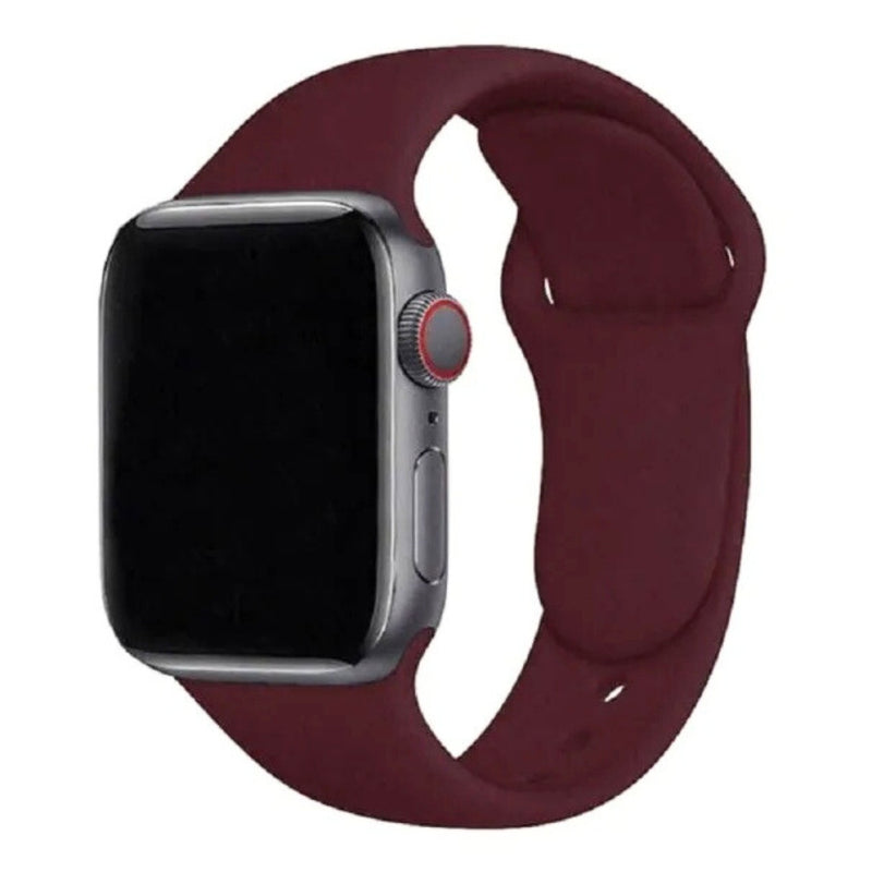 Curea Ceas Silicon Apple Watch 42/44/45/46/49 mm, Visiniu