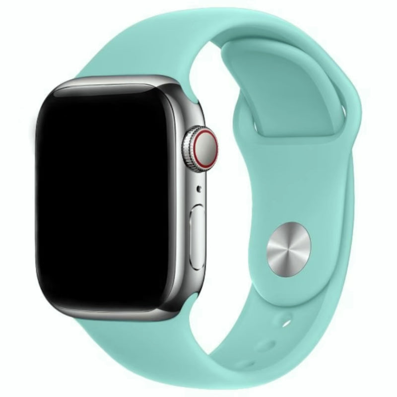 Curea Ceas Silicon Apple Watch 38/40/41 mm, Turcoaz