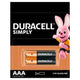 Set 2xDuraCell Baterie Alcalina AAA (LR3)