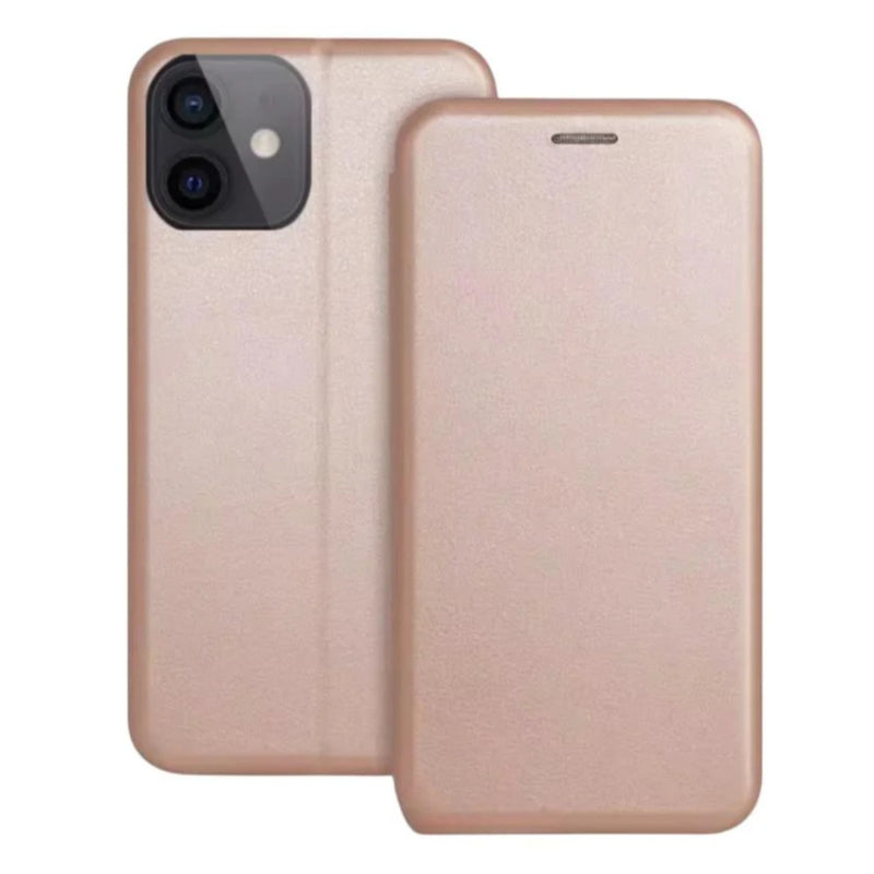 Husa Carte iPhone 13 Pro, Roz Gold