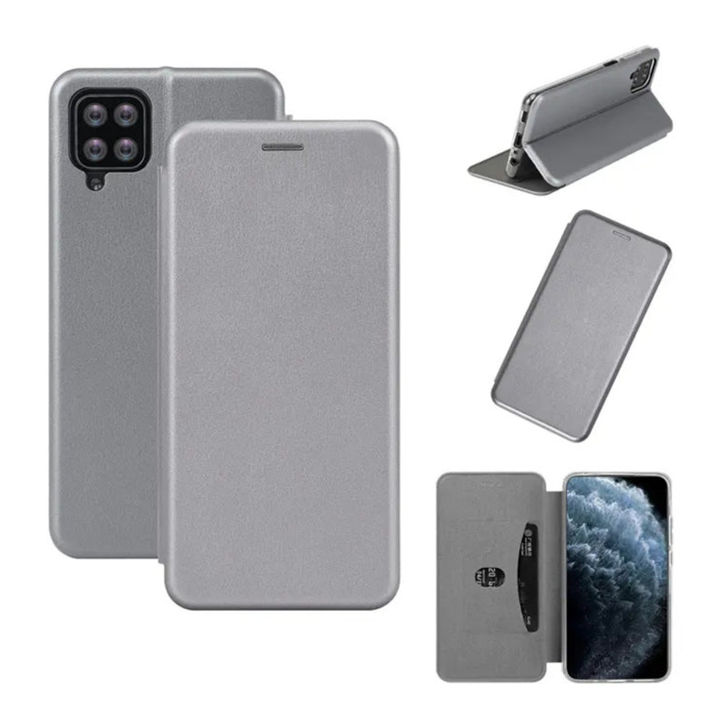 Husa Carte Samsung S21FE, Gri