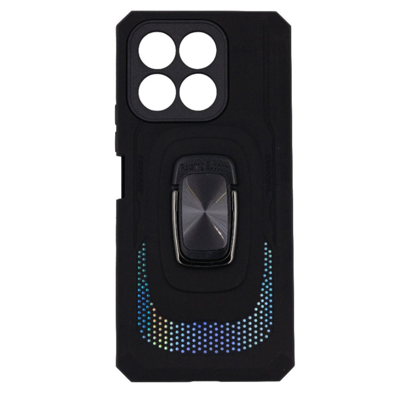 Husa Honor X6 Armor, Antisoc Cu Protectie Camera, Negru
