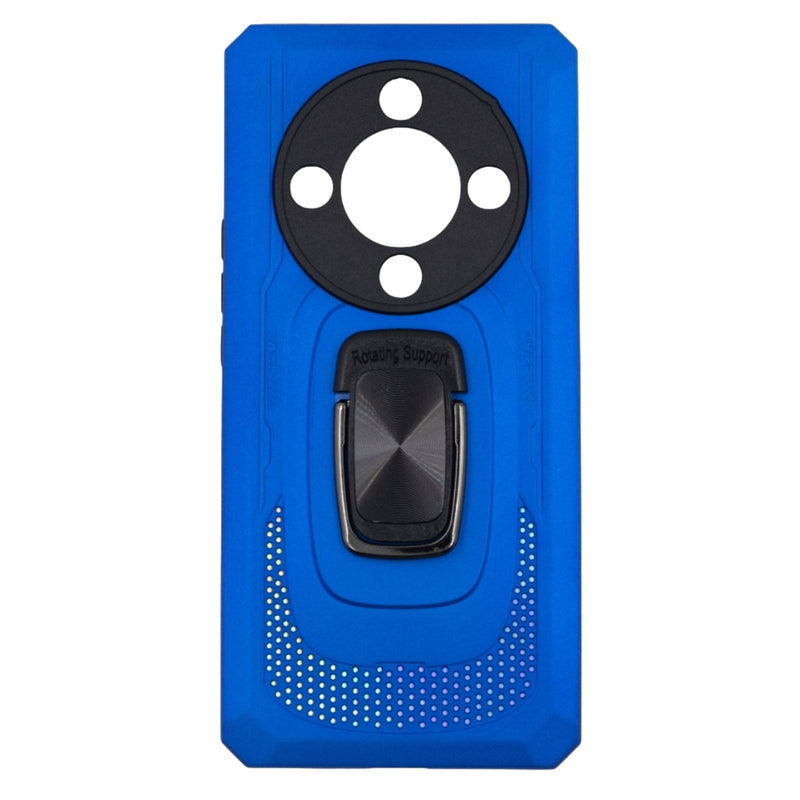 Husa Honor  X9A 5G/ Magic 5 Lite Hybrid Armor, Antisoc Cu Protectie Camera, Albastru