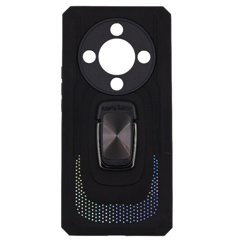 Husa Honor X9A 5G/ Magic 5 Lite Hybrid Armor, Antisoc Cu Protectie Camera, Negru