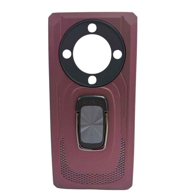 Husa Honor X9A 5G/ Magic 5 Lite Hybrid Armor Antisoc Cu Protectie Camera, Visiniu