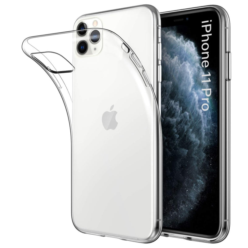 Husa iPhone 11 Pro Spate Silicon Transparent