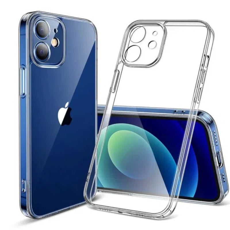 Husa iPhone 12 Transparenta Cu Protectie Camera