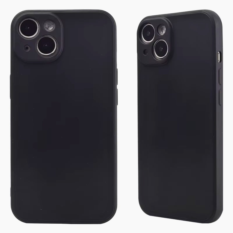 Husa iPhone 13 Spate Silicon Soft Cu Protectia Camera, Negru