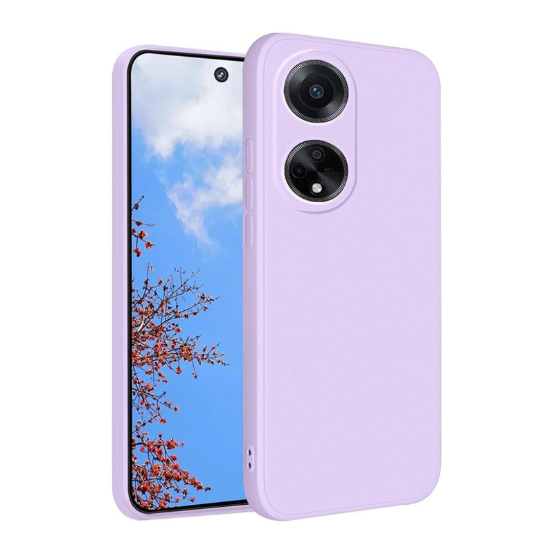 Husa Oppo A98 5G Spate Silicon Soft Cu Protectie Camera, Lila