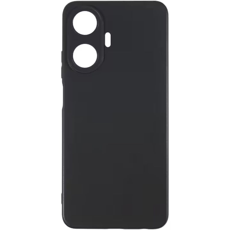 Husa Realme C55 Spate Silicon Soft Cu Protectie Camera, Negru