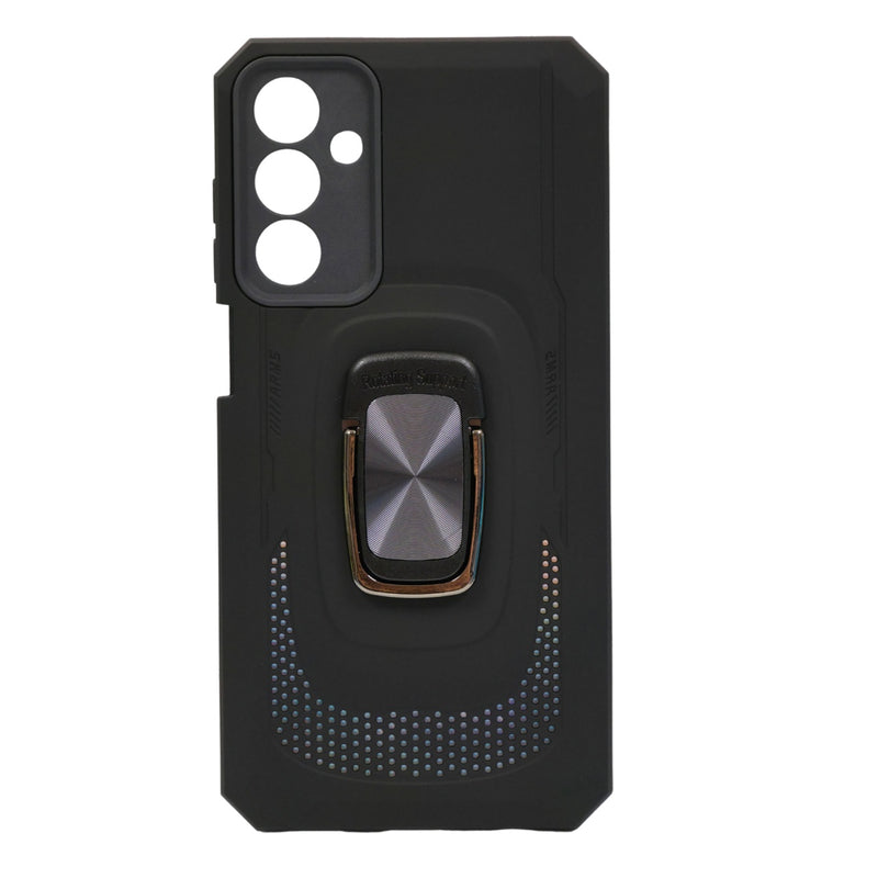 Husa Samsung A15 Hybrid Armor, Antisoc Cu Protectie Camera,Negru