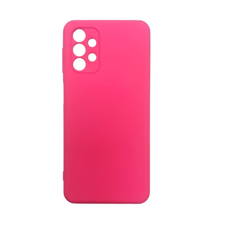 Husa Samsung A32 5G Spate Silicon Soft Cu Protectie Camera, Roz