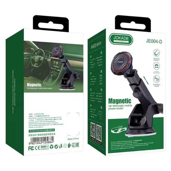 Suport Auto Magnetic, Prindere Bord/Parbriz, Jokade JE004-D